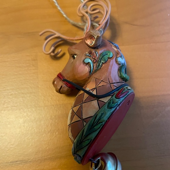 Jim Shore reindeer ornament. - Picture 4 of 6
